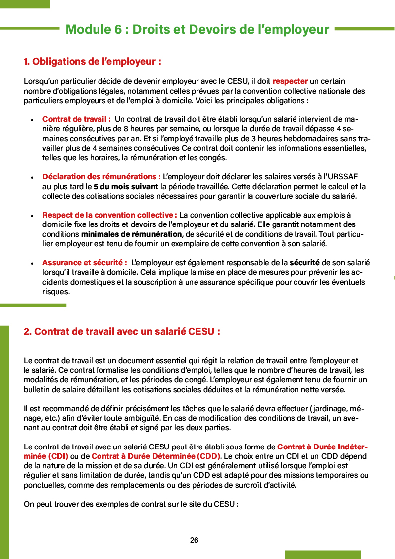 Tout Connaitre Sur Le Cesu